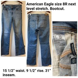 Women’s American Eagle jeans. Size 8